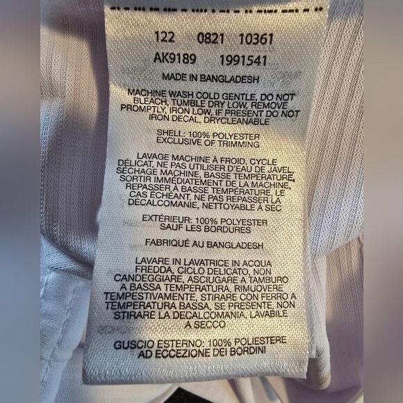 Columbia White Tank Top (TK10) - Picture 9 of 13